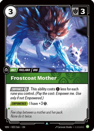 Frostcoat Mother (032/166) - Vendetta Foil