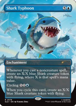 Shark Typhoon (SLD-2578) - Secret Lair Drop Series Foil