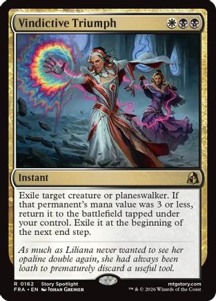 Vindictive Triumph (FRA-162) - Reality Fracture Foil