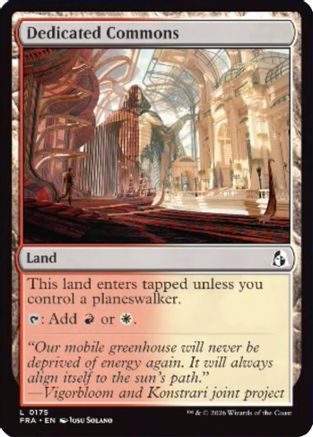 Dedicated Commons (FRA-175) - Reality Fracture Foil