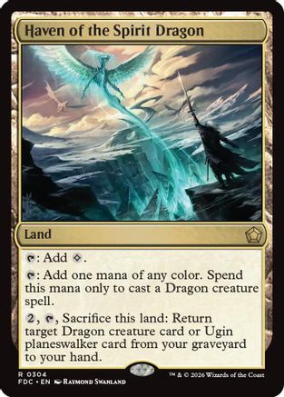 Haven of the Spirit Dragon (FDC-304) - Commander: Foundations