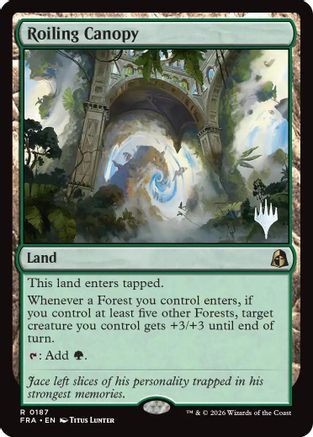 Roiling Canopy (PPFRA-187) - Promo Pack: Reality Fracture Foil