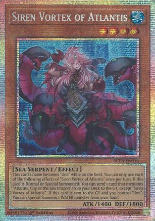 Siren Vortex of Atlantis (Starlight Rare) (BETB-EN016) - Beyond the Brave 1st Edition