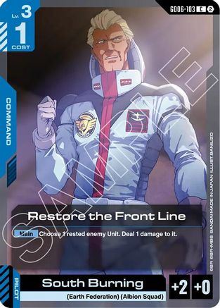 Restore the Front Line (GD06-103) - Stardust Trails