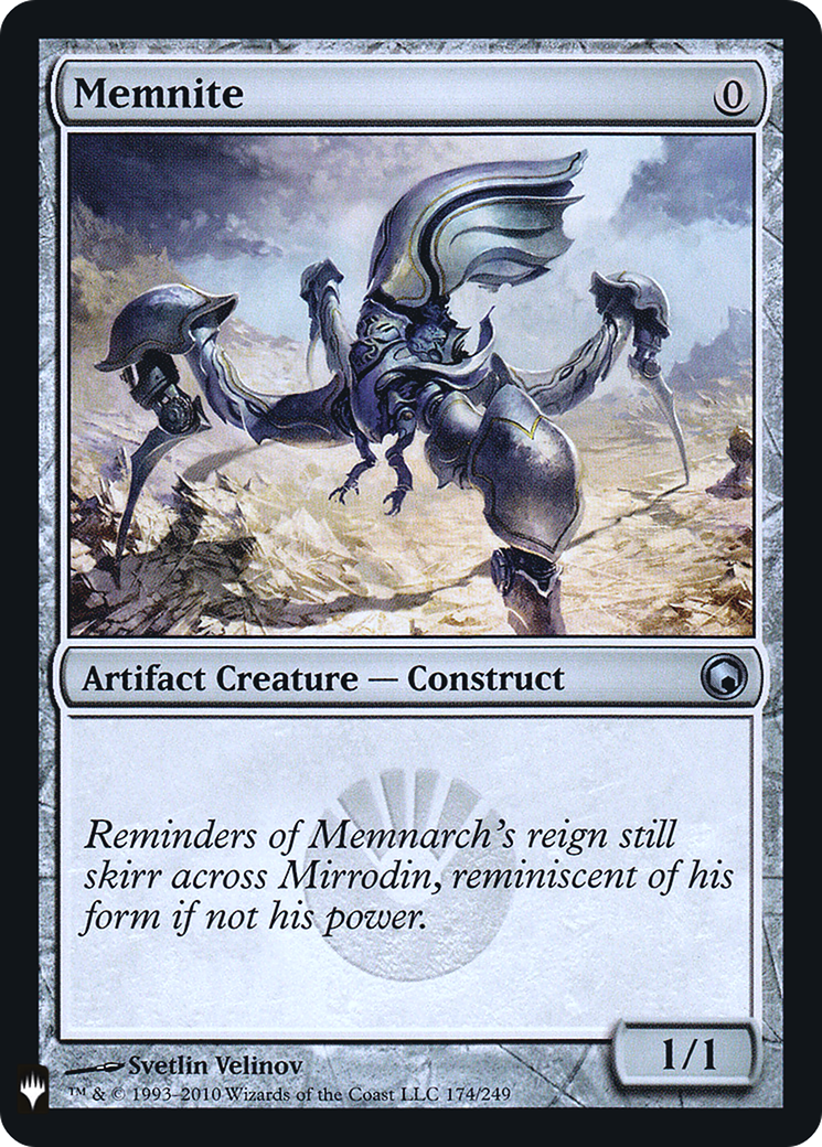 Memnite (PLST-SOM-174) - The List Foil