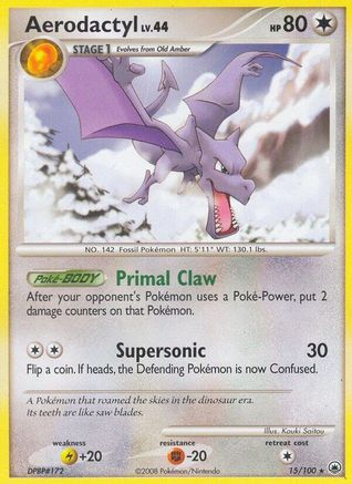 Aerodactyl - Reverse Holofoil Majestic Dawn - Rare