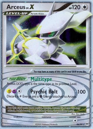 Arceus Lv.X (96) (96) 096 - Holofoil Arceus - Ultra Rare