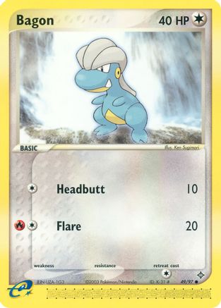 Bagon 049/97 Dragon - Common