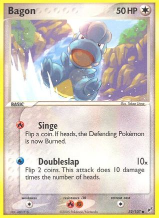 Bagon - Reverse Holofoil Deoxys - Common