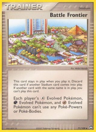Battle Frontier - Reverse Holofoil Power Keepers - Uncommon
