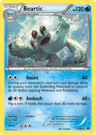 Beartic - Reverse Holofoil Next Destinies - Rare