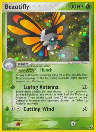 Beautifly Deoxys - Holo Rare