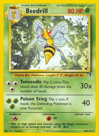 Beedrill Legendary Collection - Rare