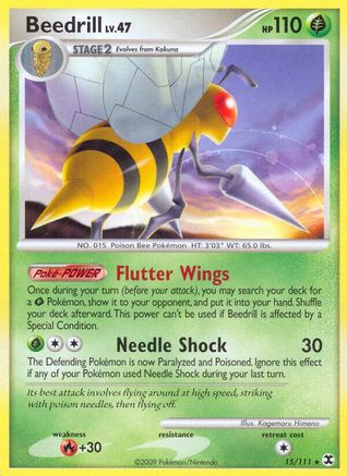 Beedrill Rising Rivals - Rare