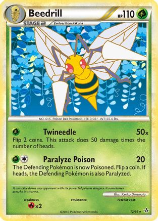 Beedrill Unleashed - Rare