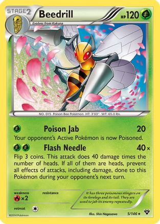 Beedrill XY Base Set - Rare