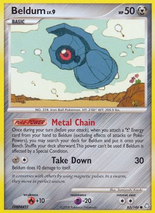 Beldum (83) - Reverse Holofoil Legends Awakened - Common