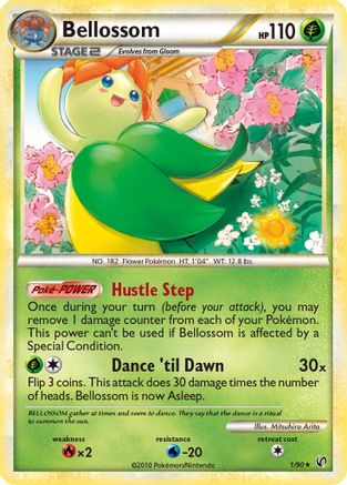 Bellossom - Holofoil Undaunted - Holo Rare