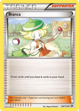Bianca 109 - Reverse Holofoil Legendary Treasures - Uncommon