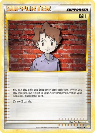 Bill 089 HeartGold SoulSilver - Uncommon