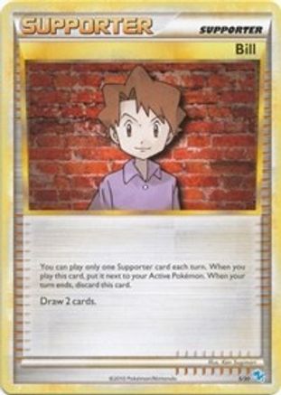 Bill (#18) HGSS Trainer Kit Gyarados & Raichu - Common