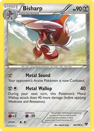Bisharp - Reverse Holofoil XY Base Set - Rare