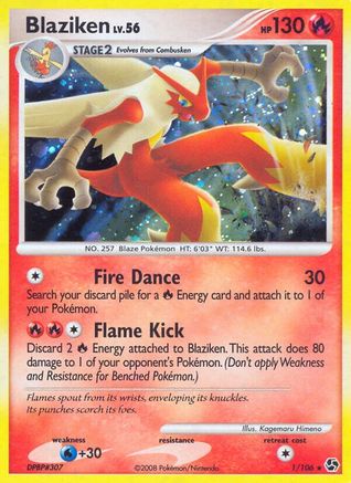 Blaziken - Holofoil Great Encounters - Holo Rare