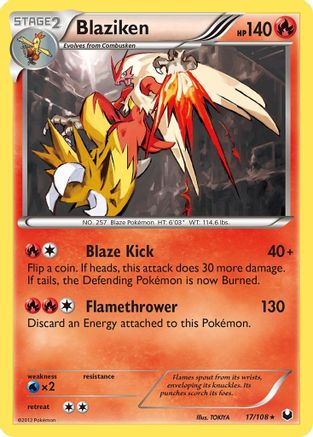 Blaziken - Holofoil Dark Explorers - Holo Rare