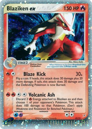 Blaziken ex - Holofoil Team Magma vs Team Aqua - Ultra Rare