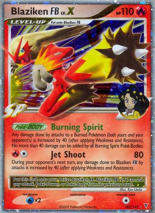 Blaziken FB Lv.X - Holofoil Supreme Victors - Ultra Rare