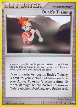 Buck's Training 130 - Reverse Holofoil Legends Awakened - Uncommon