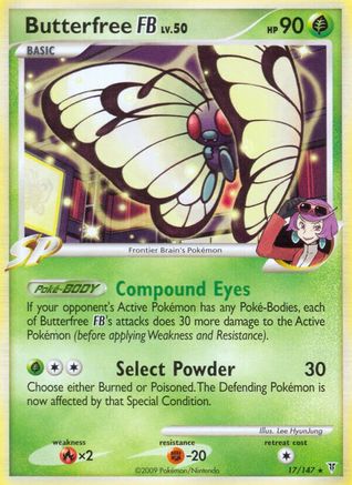Butterfree FB Supreme Victors - Rare
