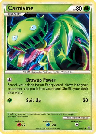 Carnivine - Reverse Holofoil Unleashed - Common
