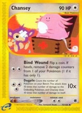 Chansey 072 Expedition - Uncommon