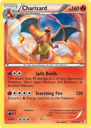 Charizard - Holofoil Boundaries Crossed - Holo Rare