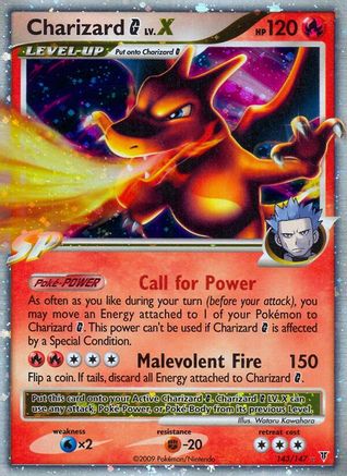 Charizard G Lv.X - Holofoil Supreme Victors - Ultra Rare