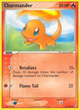 Charmander 048 Crystal Guardians - Common