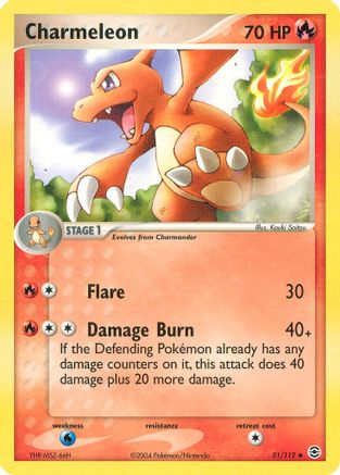 Charmeleon 031 FireRed & LeafGreen - Uncommon