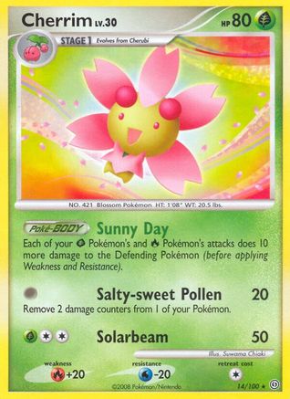 Cherrim - Reverse Holofoil Stormfront - Rare