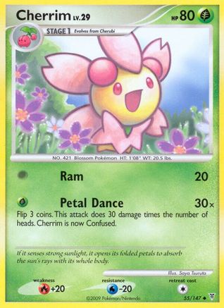 Cherrim - Reverse Holofoil Supreme Victors - Uncommon