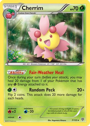 Cherrim Plasma Storm - Rare