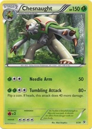 Chesnaught - Holofoil Kalos Starter Set - Common