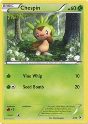 Chespin Kalos Starter Set - Common