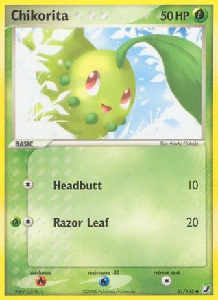 Chikorita 051 Unseen Forces - Common