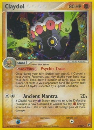 Claydol Deoxys - Holo Rare