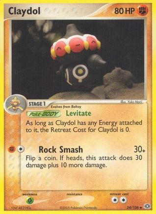 Claydol Emerald - Uncommon