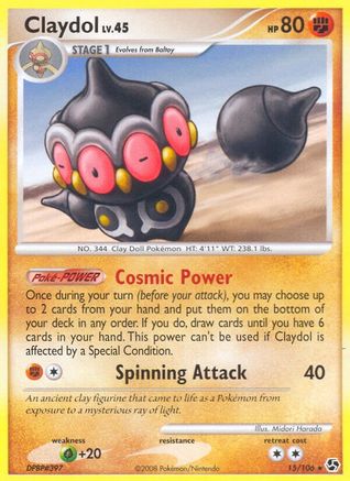 Claydol Great Encounters - Rare