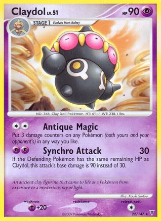 Claydol - Reverse Holofoil Supreme Victors - Rare