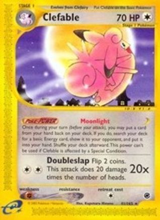 Clefable (41) (41) 041 Expedition - Rare