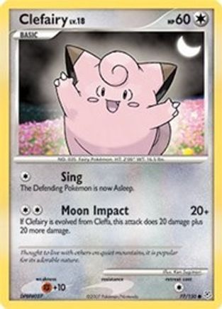 Clefairy 077 Diamond and Pearl - Common